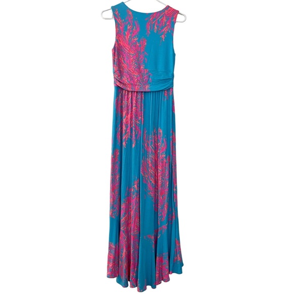 Lilly Pulitzer Moana Wrap Maxi Dress 🪸 - Picture 5 of 15